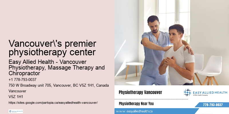 Expert rehabilitation therapists Vancouver's premier physiotherapy center
