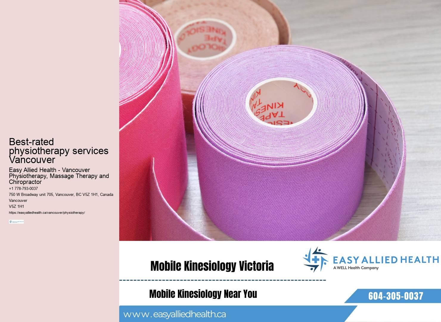 Expert Vancouver Physiotherapy & Sports Clinic Broadway