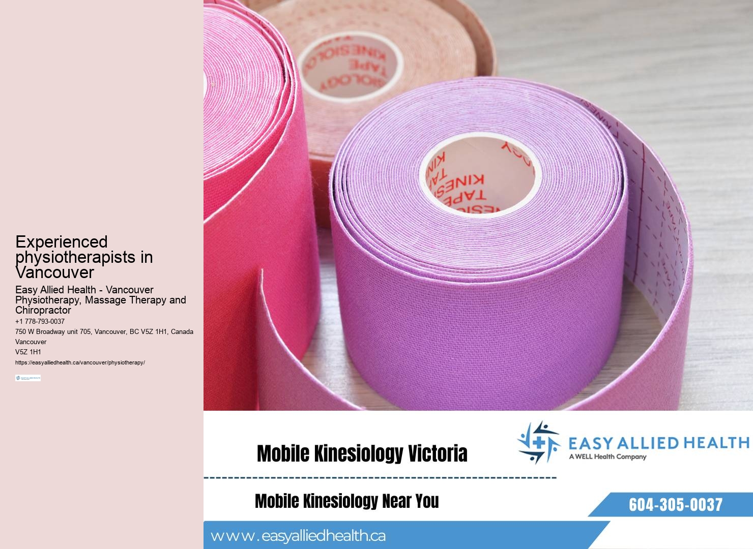 Vancouver Physiotherapy Clinics