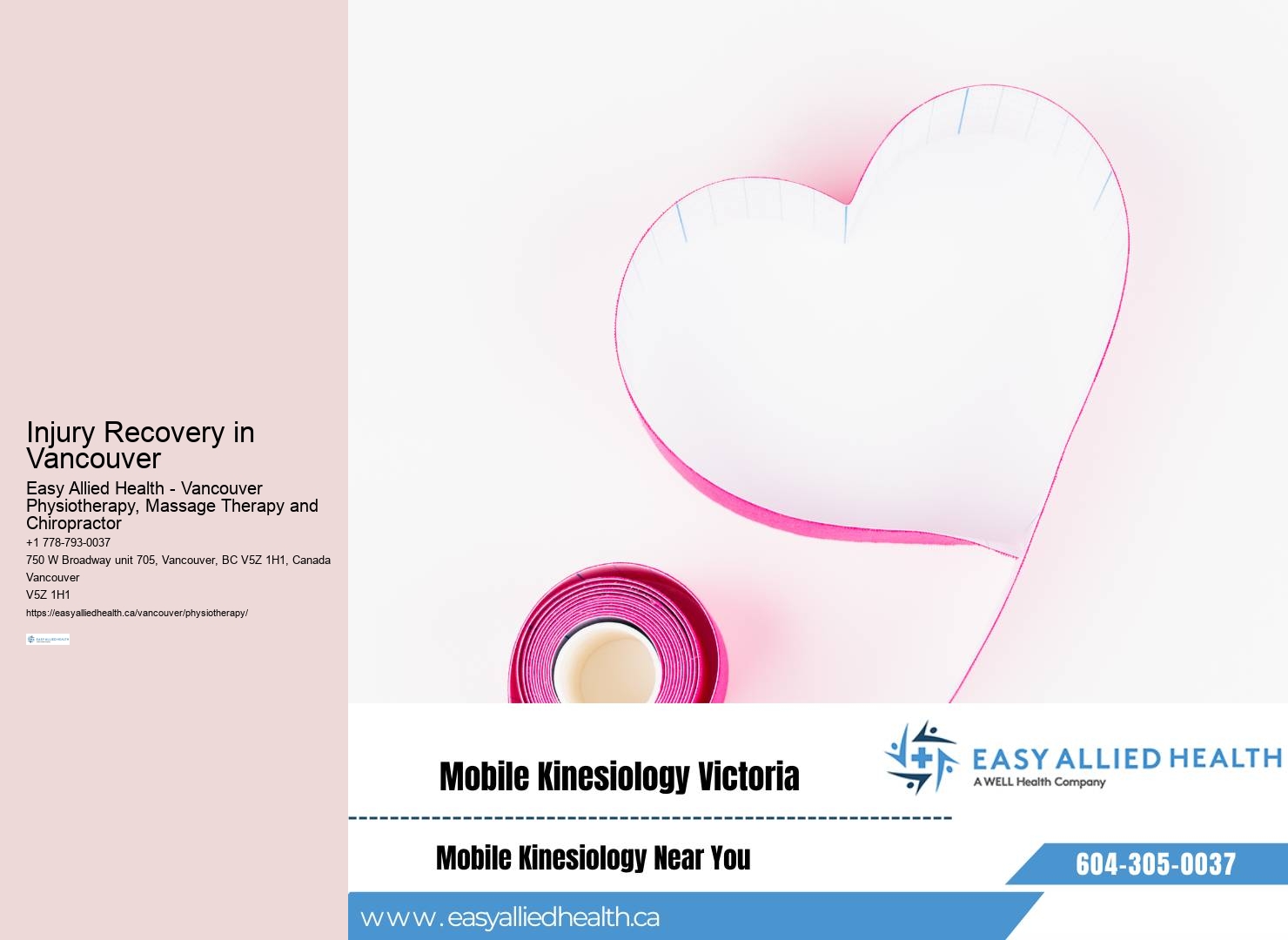 Comprehensive work injury rehab Vancouver