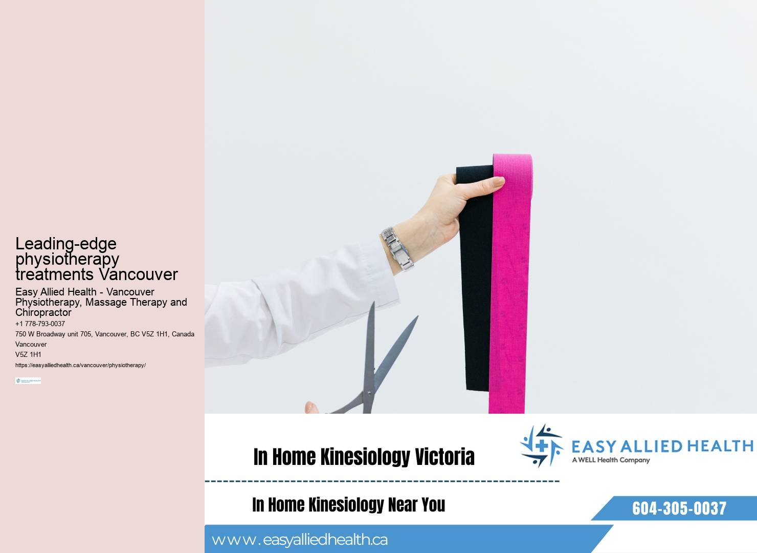 Trusted Vancouver Physiotherapy Clinic