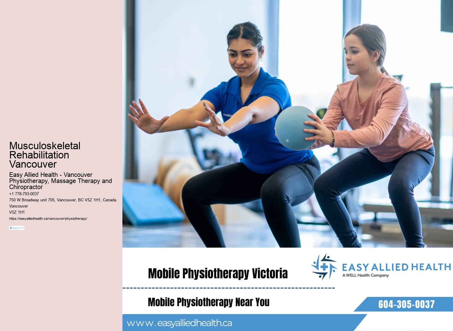 Professional Rehabilitation Services in Vancouver
