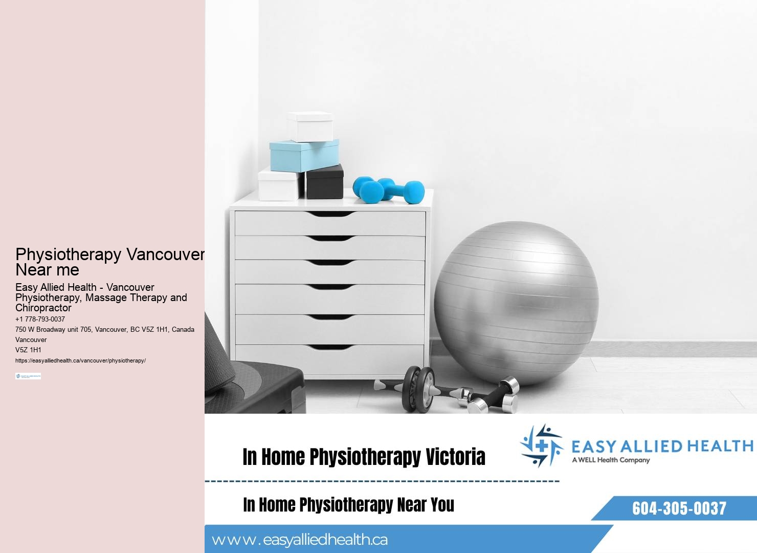 Reputable Physiotherapy Clinic Vancouver Downtown