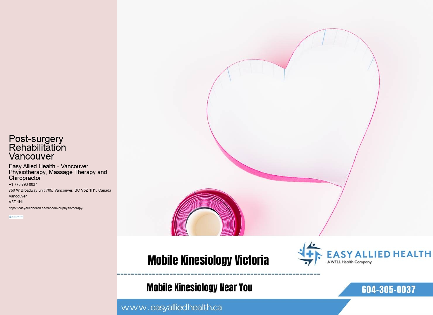 Vancouver physiotherapy consultation