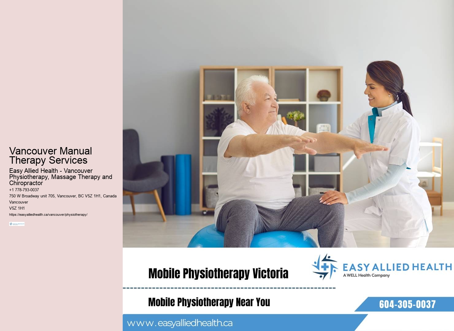 Physiotherapy for post-surgery recovery Vancouver