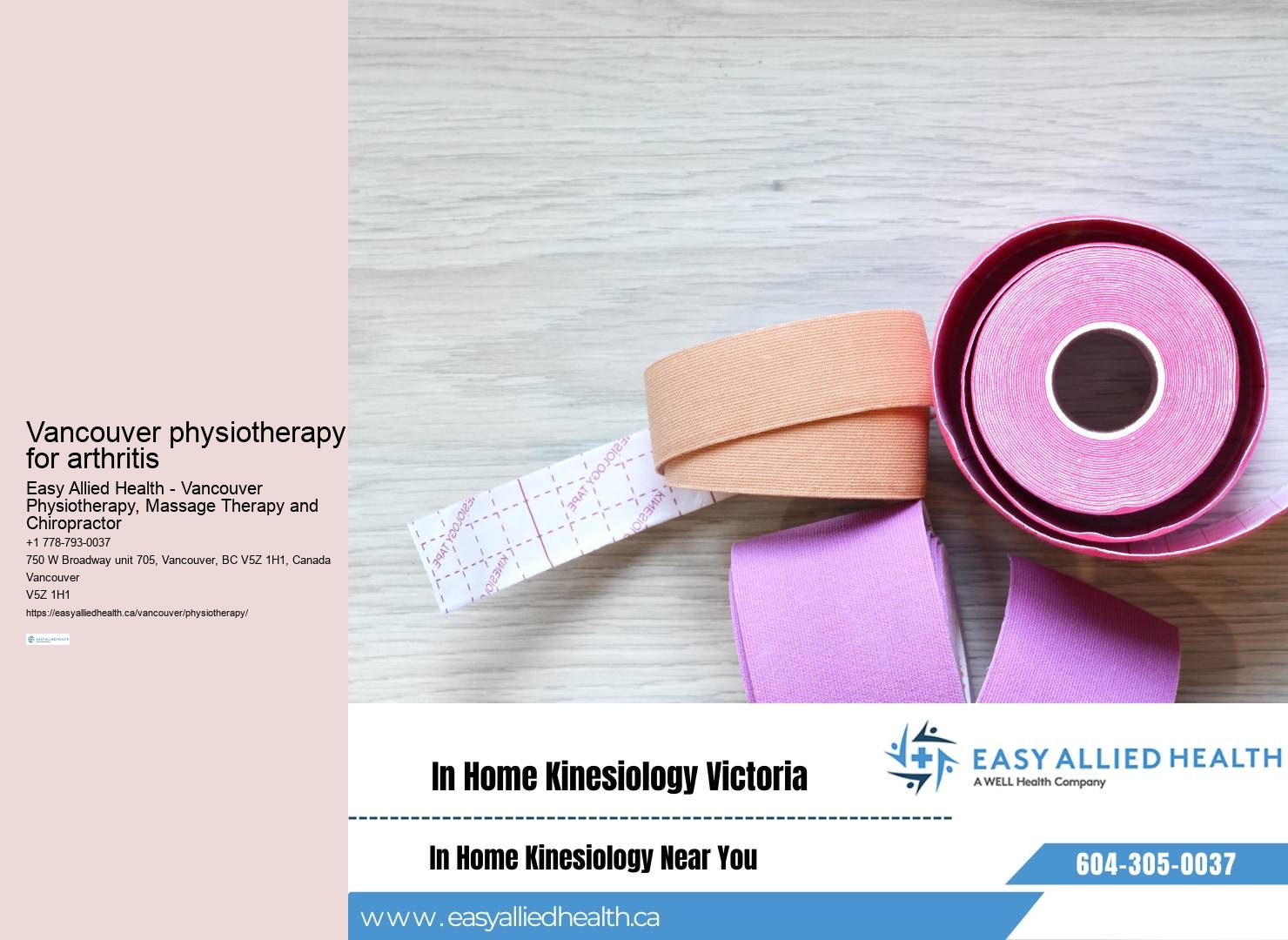 Expert Vancouver Physiotherapy Services