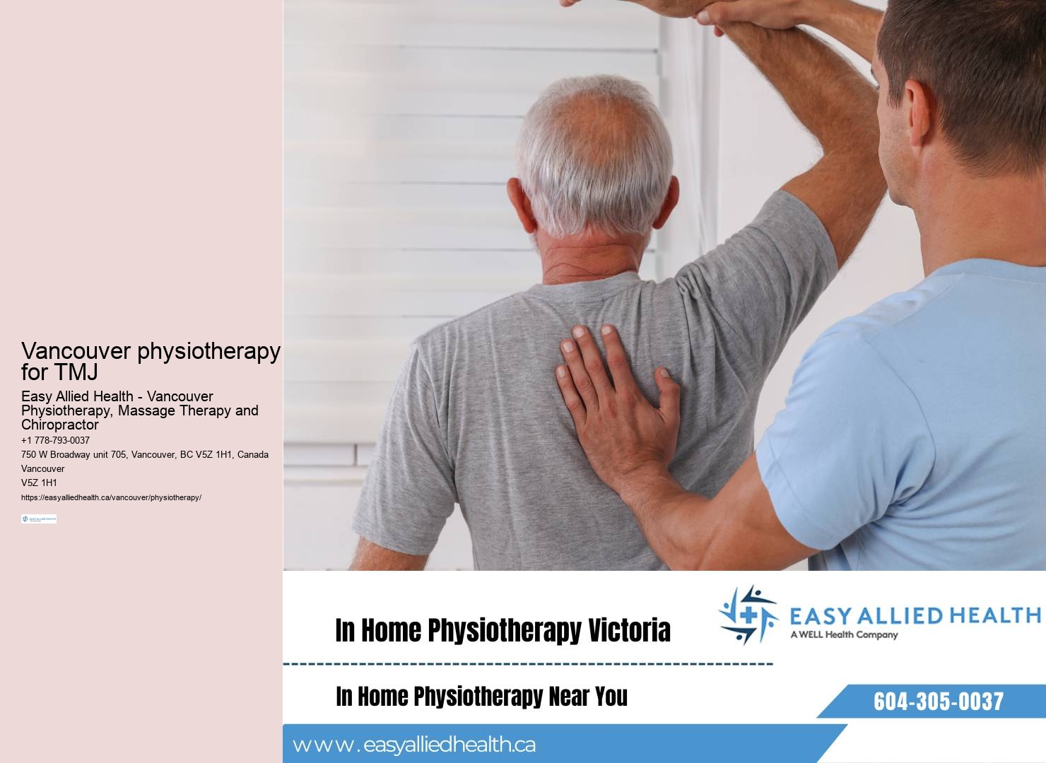 Experienced physiotherapists in Vancouver