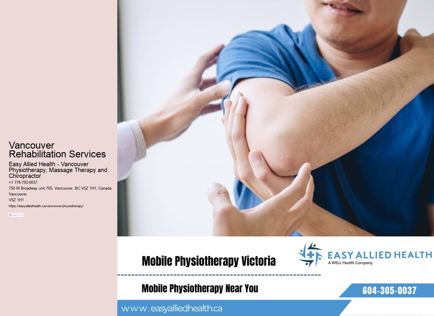 Top-notch Physiotherapy Clinics in Vancouver