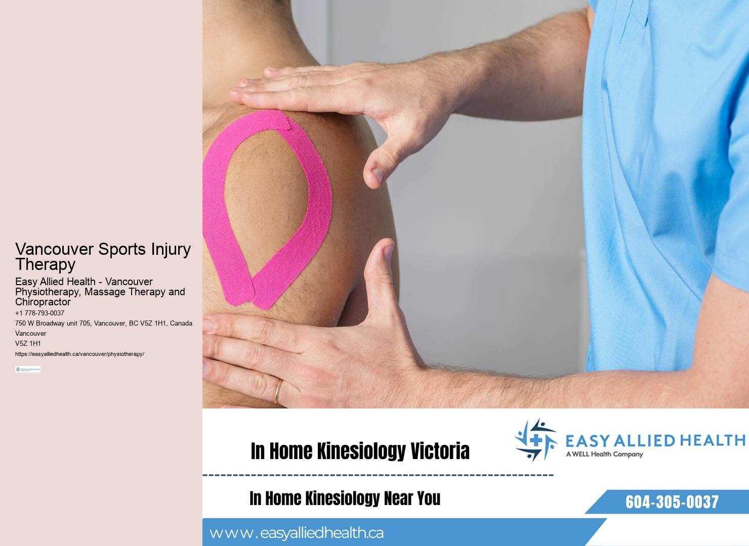 Premier Sports Physiotherapy Services in Vancouver Broadway