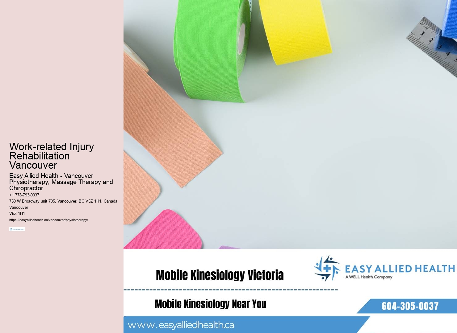 Innovative physiotherapy methods Vancouver