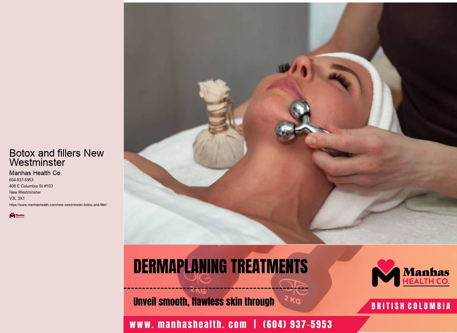 Wrinkle reduction treatments New Westminster