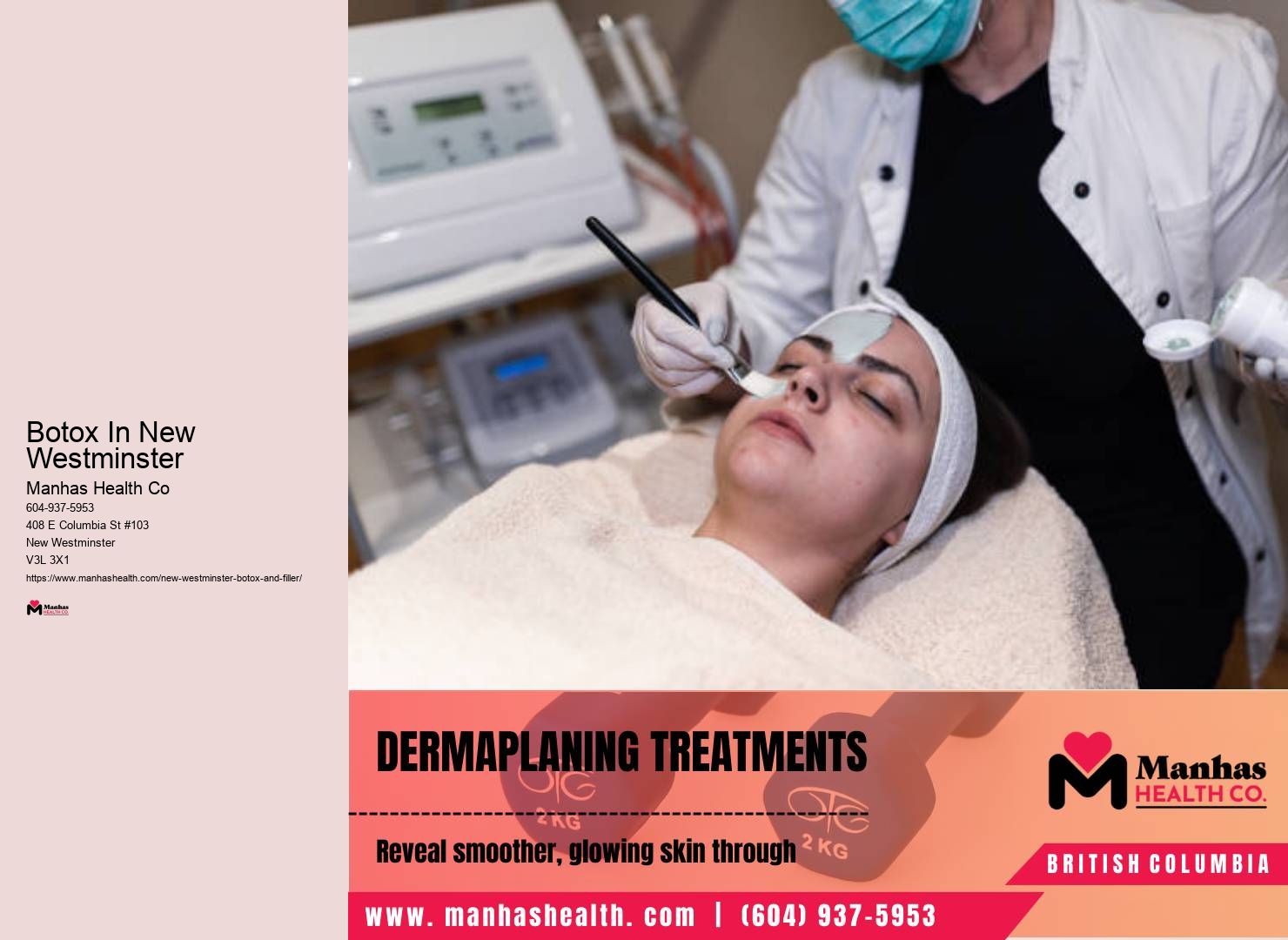 New Westminster botox therapy