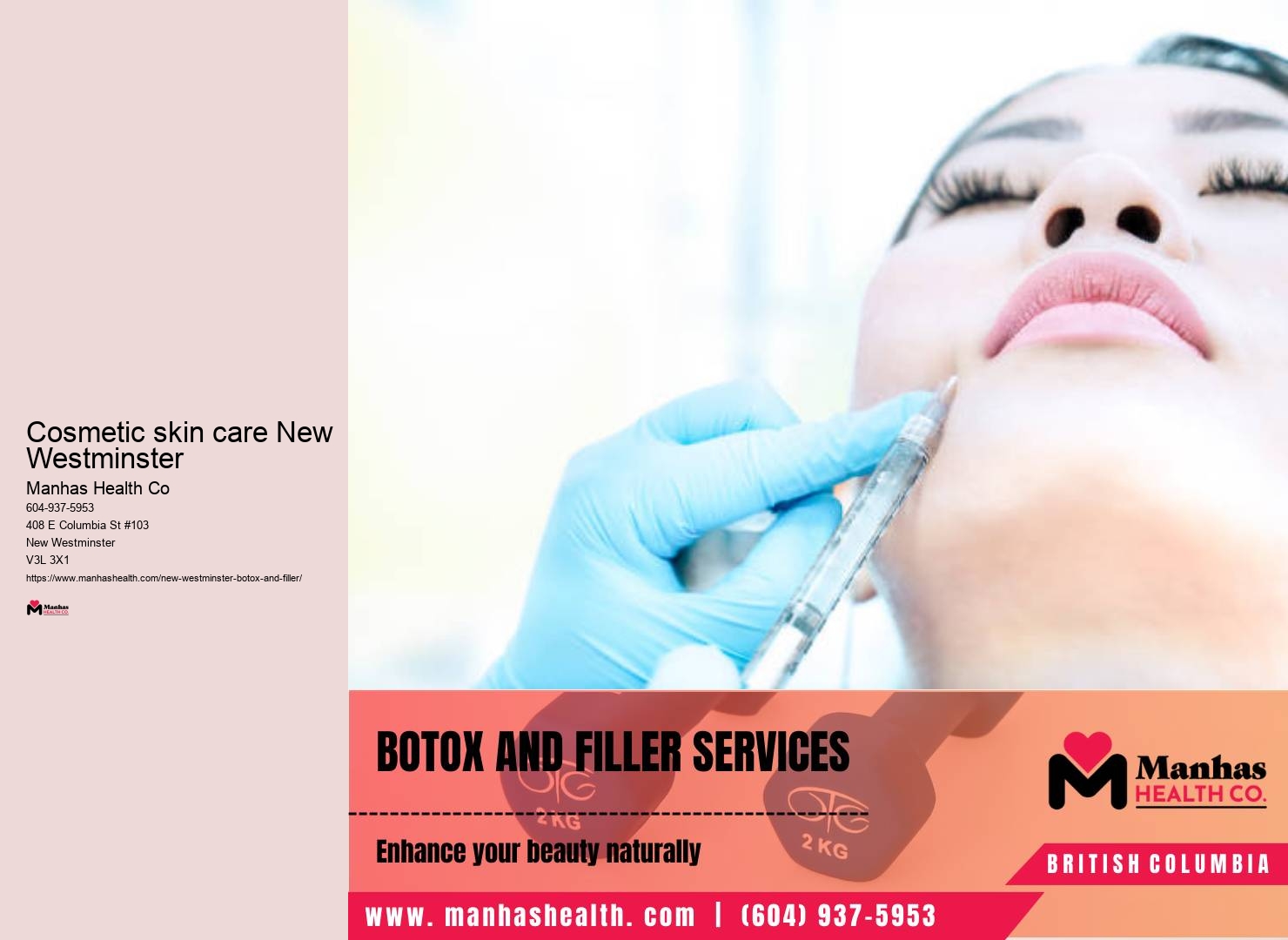 Botox offers in New Westminster