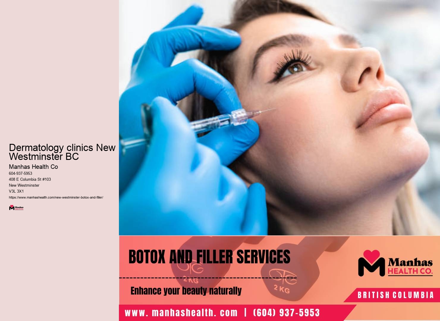 New Westminster Botox consultation