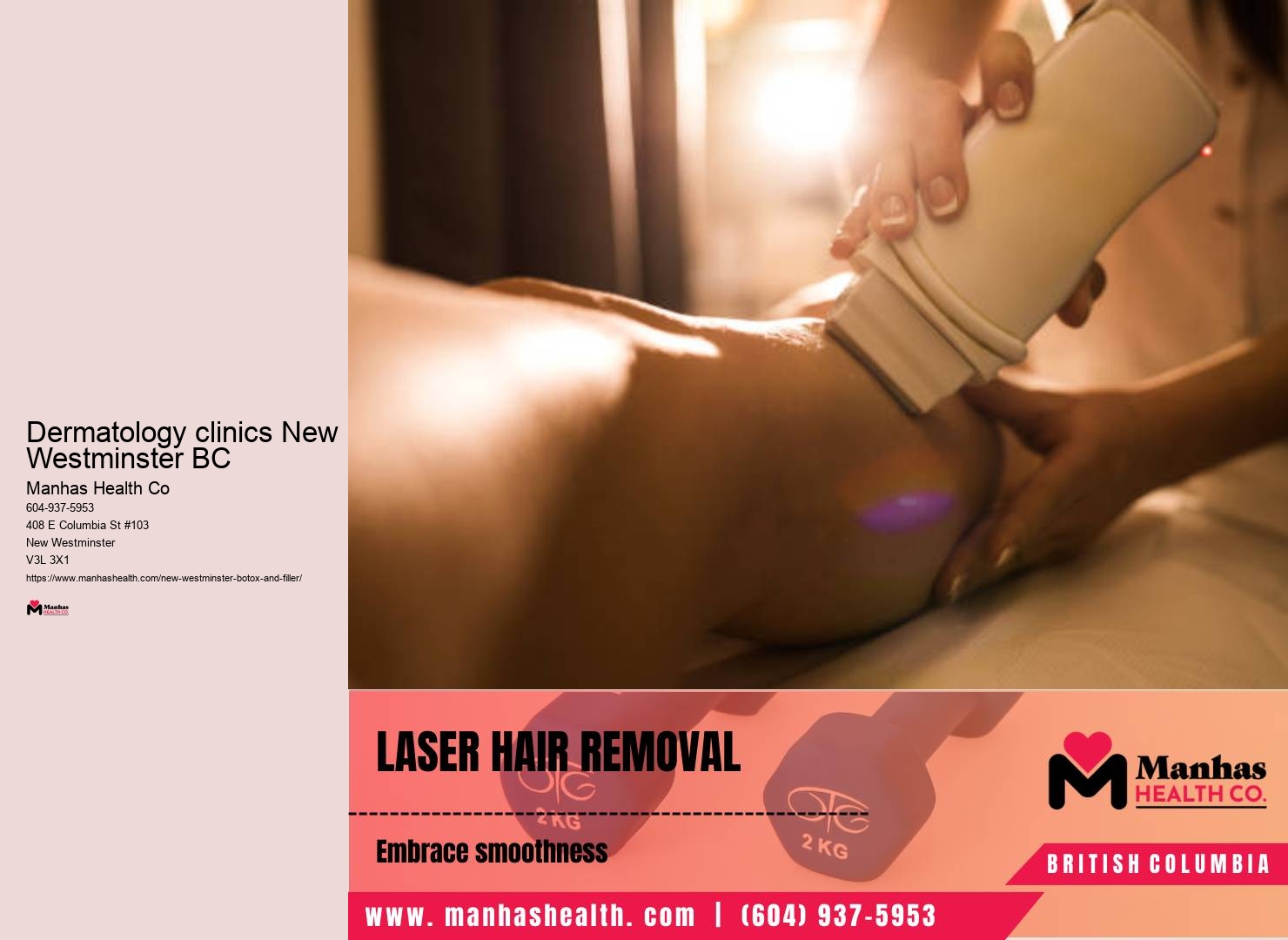 Facial beauty care New Westminster