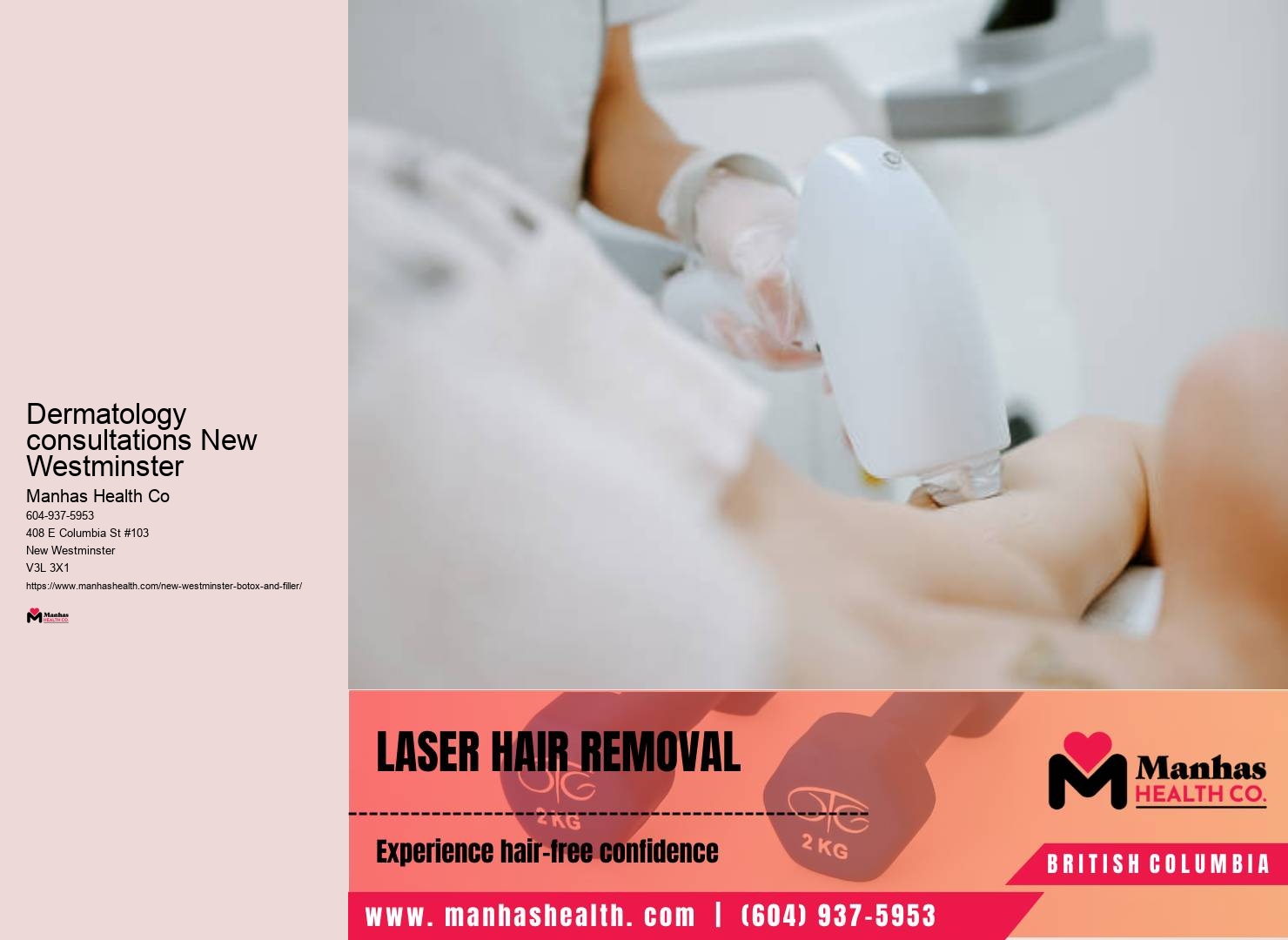 New Westminster anti-wrinkle injections