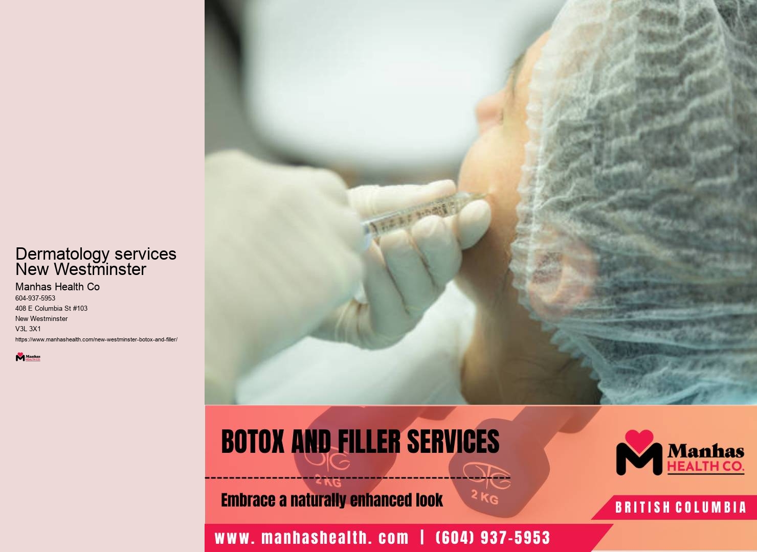 Botox for men in New Westminster