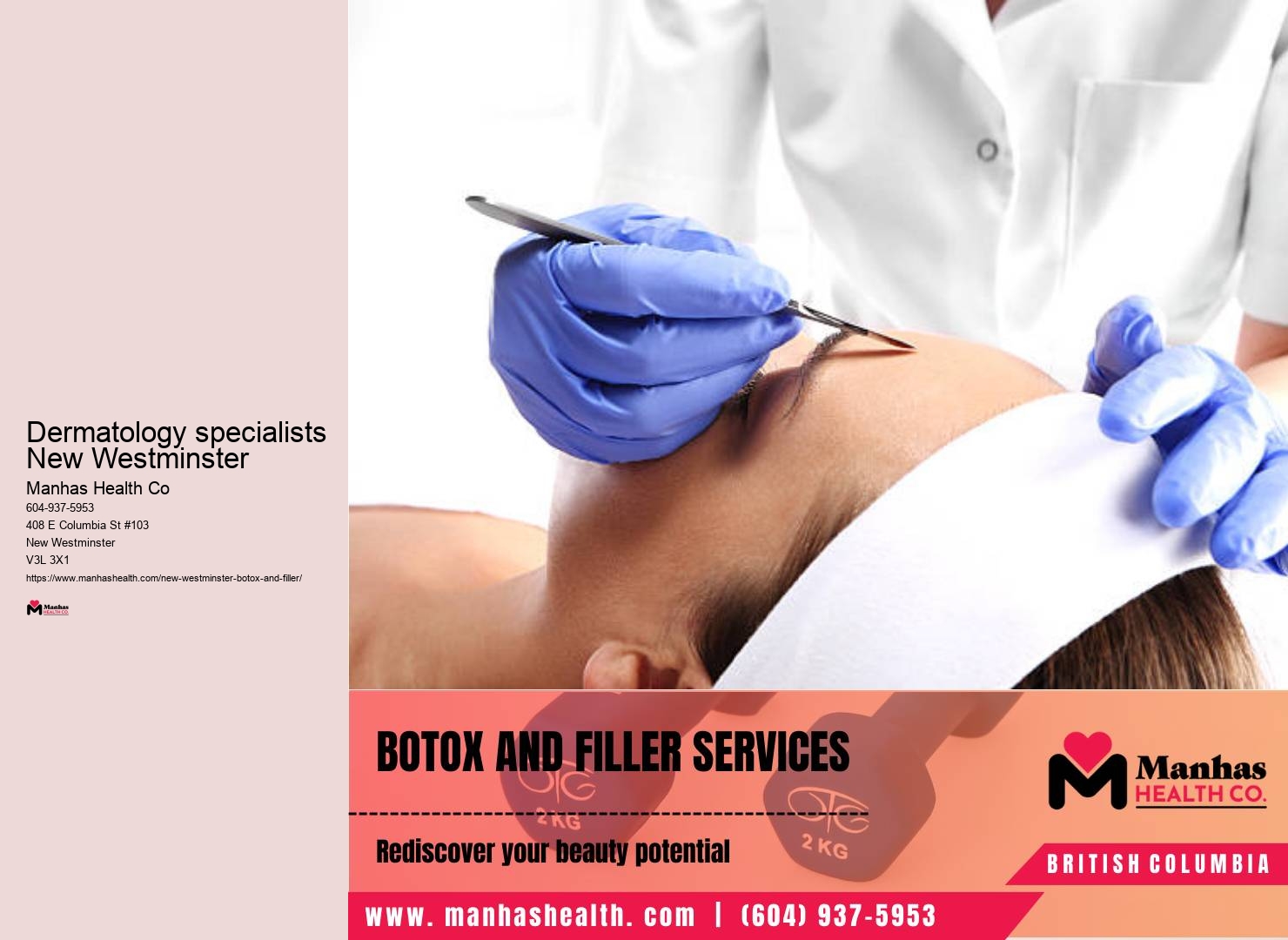 Skin firming treatments New Westminster