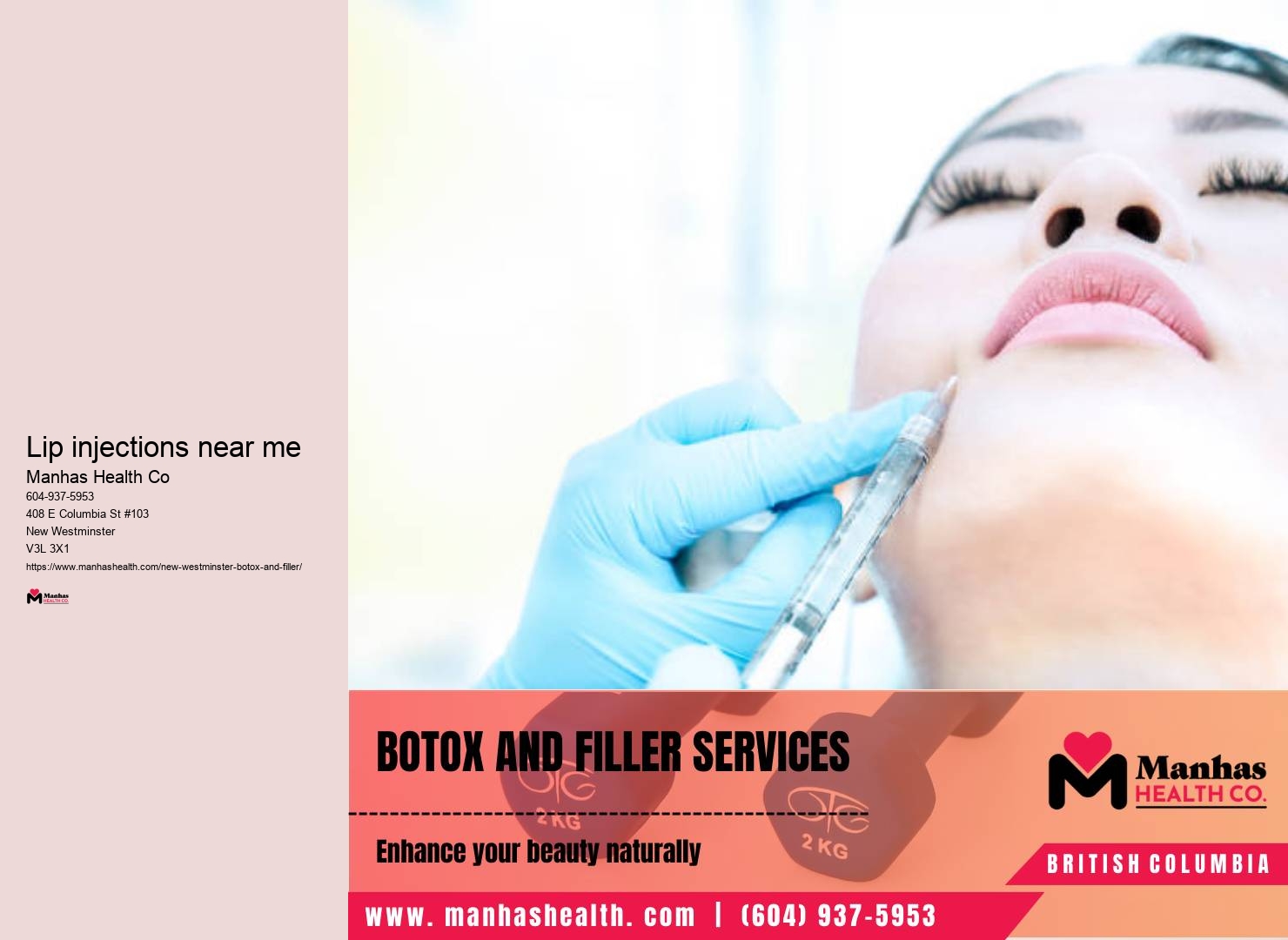 Beauty enhancement solutions New Westminster