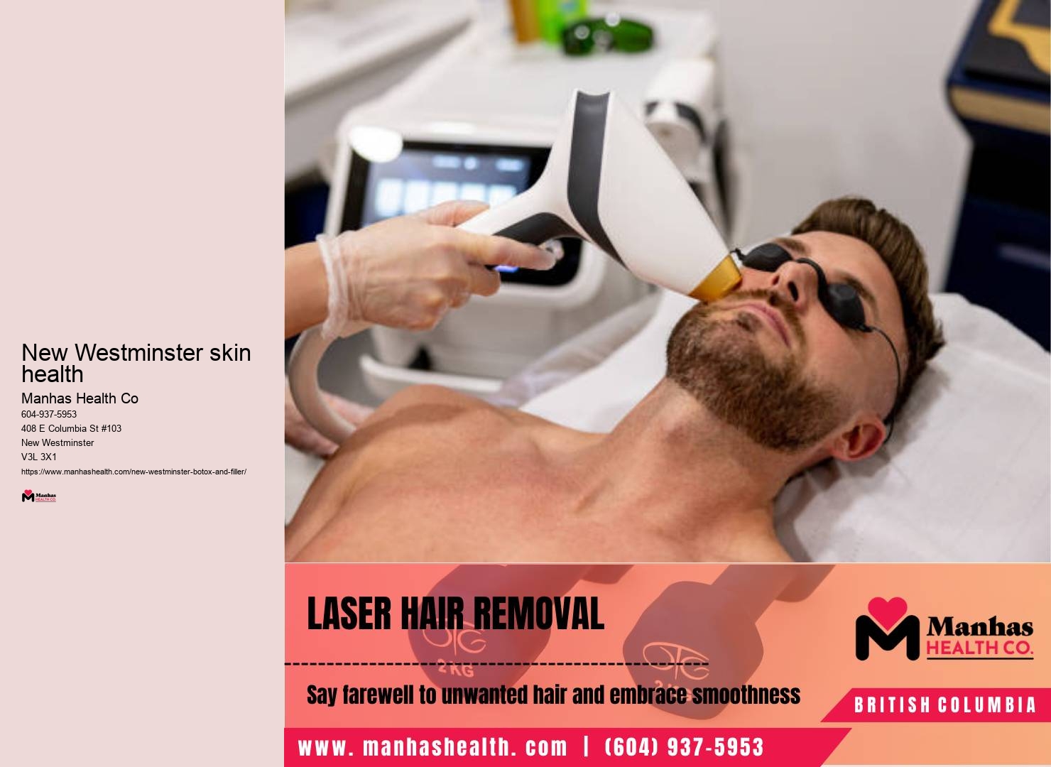 New Westminster facial aesthetics