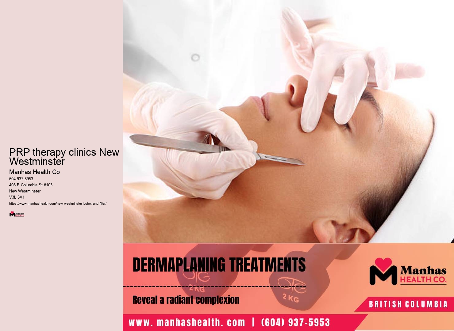 Dermatology procedures New Westminster