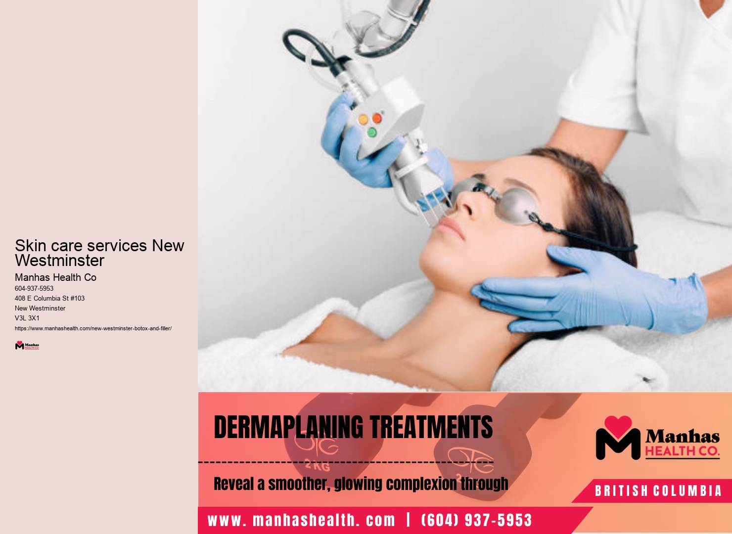 Lip filler specialists New Westminster