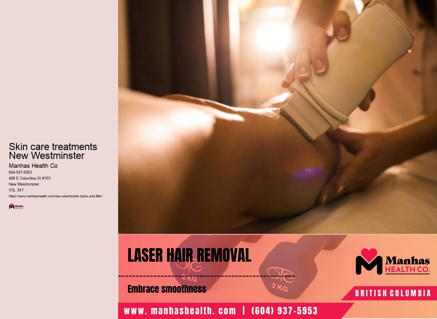 Beauty enhancement solutions New Westminster