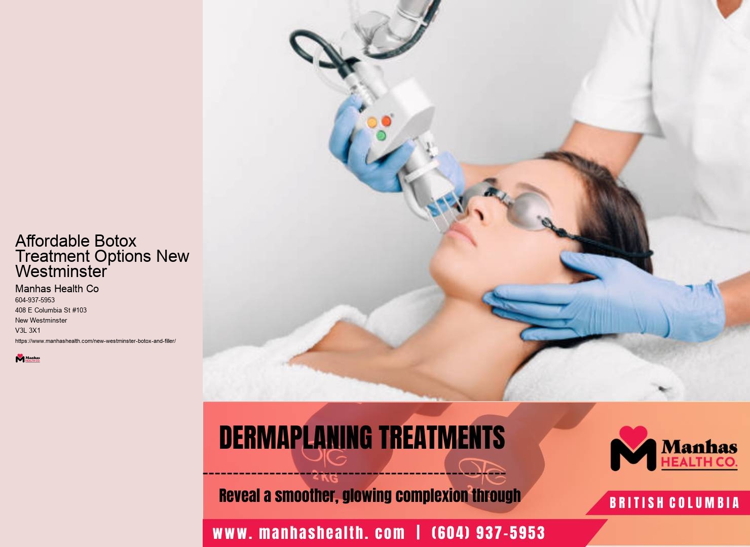 Botox magic in New Westminster