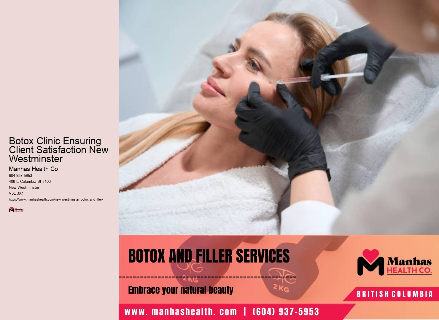 Botox Specialists Near New Westminster