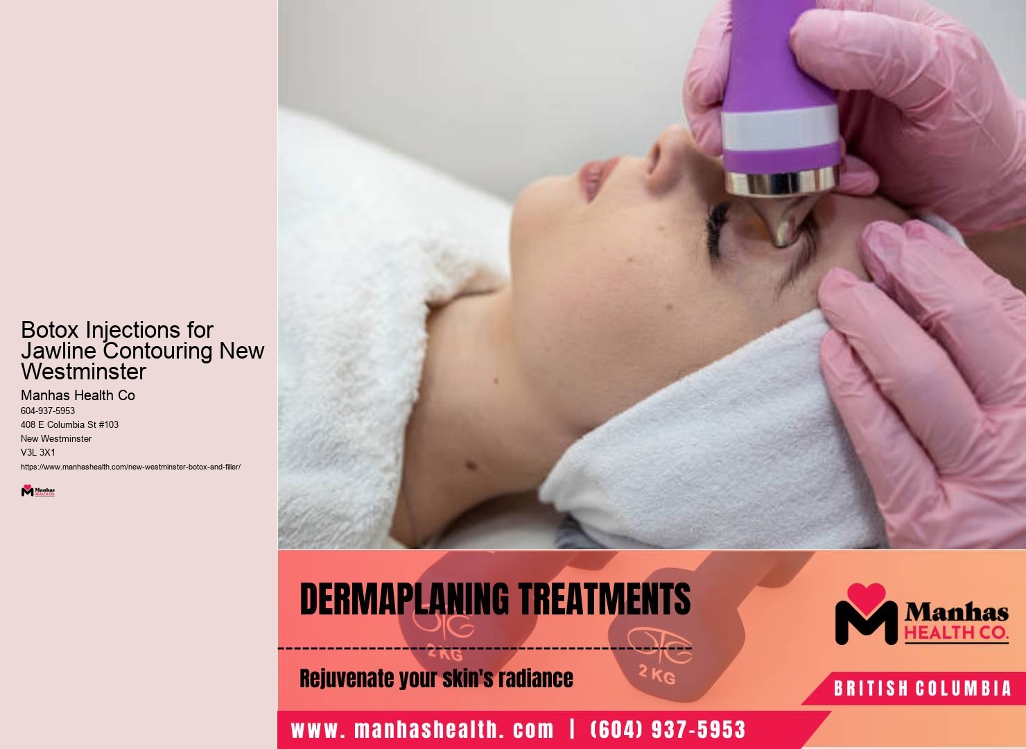 Top-rated Botox Clinic in New Westminster