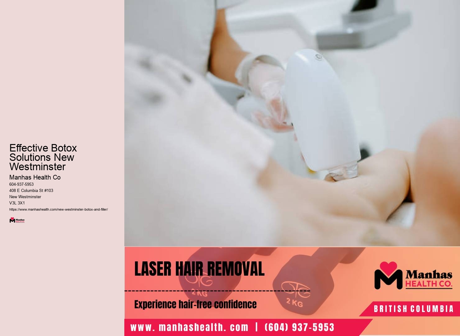 Achieve flawless skin New Westminster