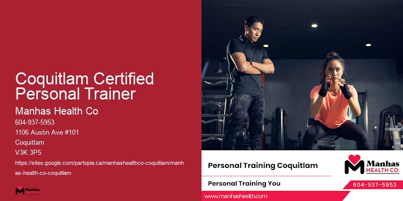Coquitlam Certified Personal Trainer Personal Trainers For Seniors