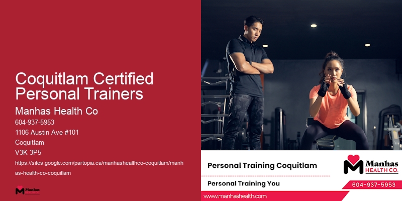 Affordable Group Training Coquitlam Certified Personal Trainers