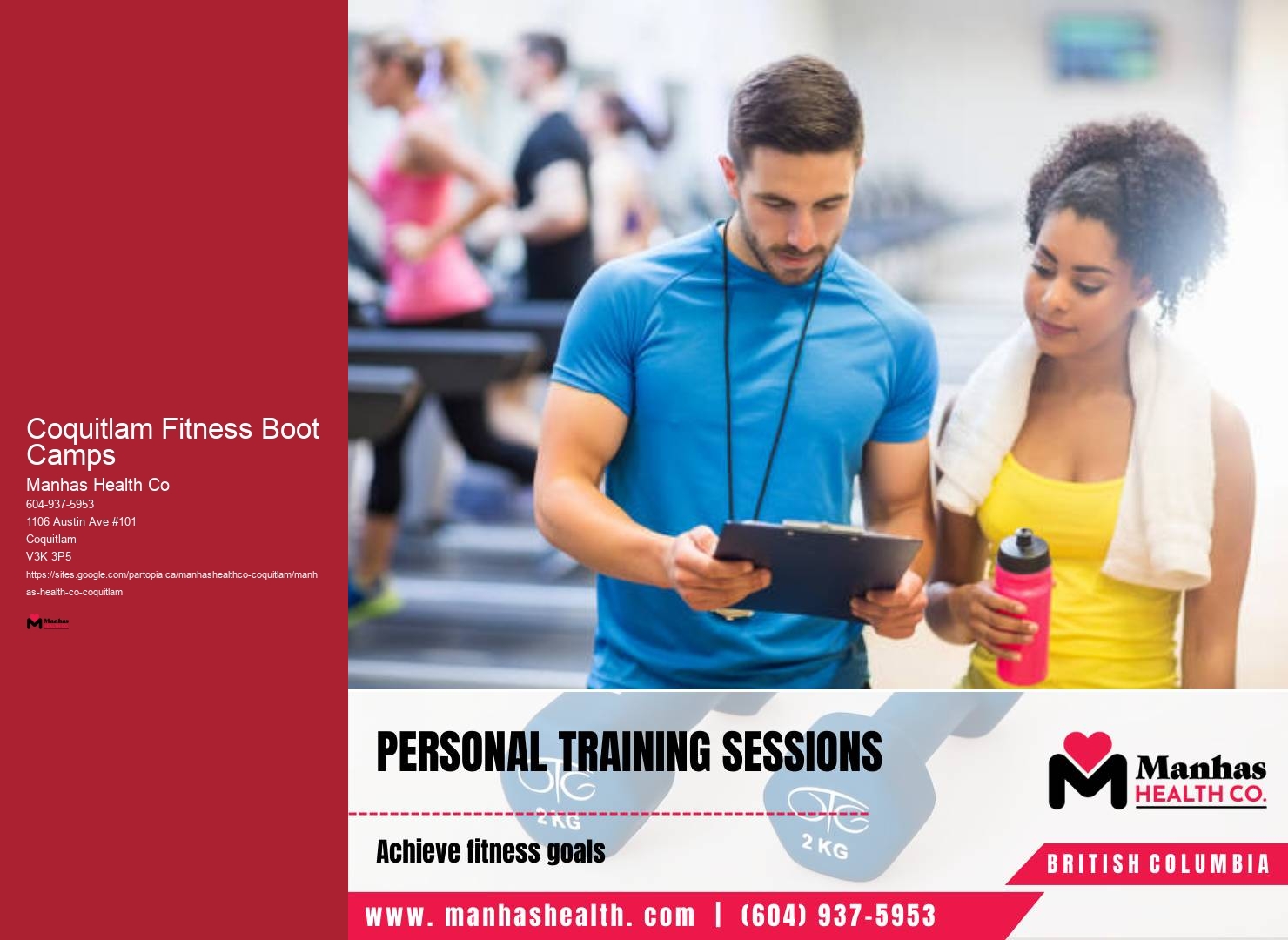 Personal Trainers for Post-Injury Recovery Coquitlam Fitness Boot Camps