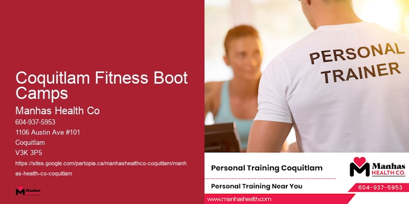 Personal Fitness Coaching Near Coquitlam Fitness Boot Camps