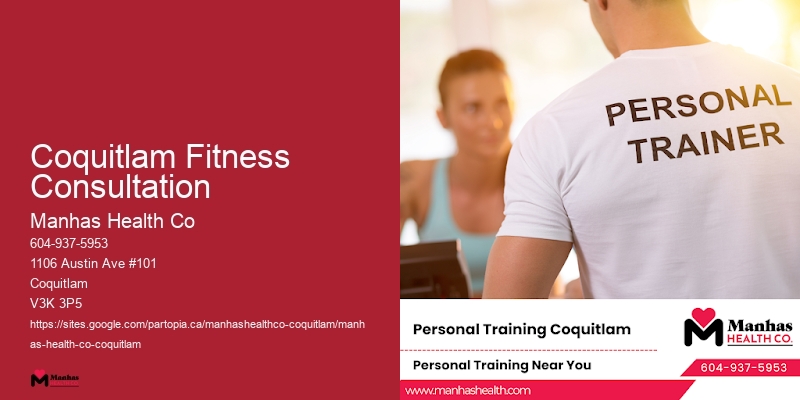 Coquitlam Fitness Consultation Personal Training for Muscle Building
