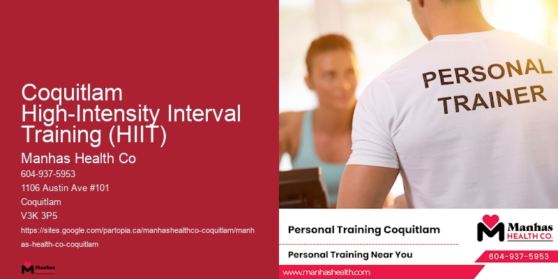 Personal Trainers with Experience in Rehabilitation Coquitlam High-Intensity Interval Training (HIIT)