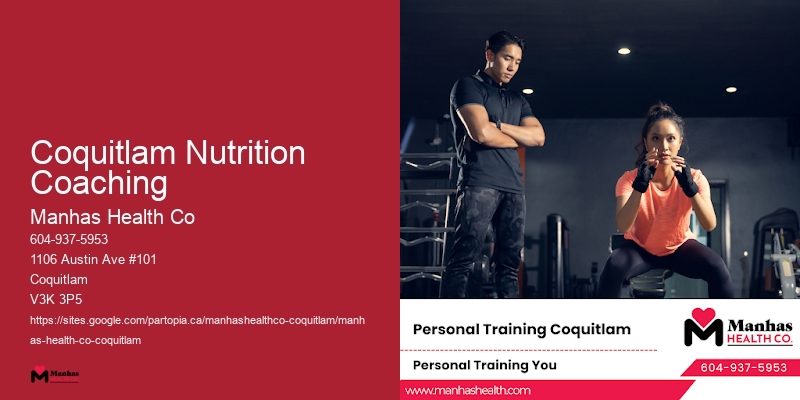 Personal Training for Functional Fitness Coquitlam Nutrition Coaching