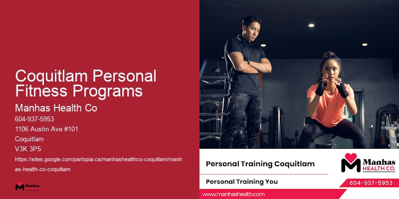 Coquitlam Personal Fitness Programs Personal Trainer for Postpartum Fitness