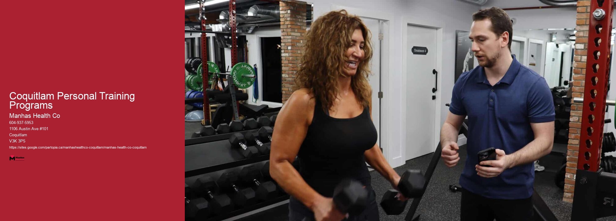 Coquitlam Personal Training Programs