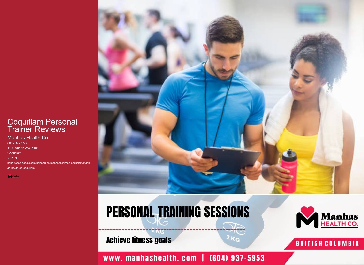 Best Personal Trainers in Coquitlam Personal Trainer Reviews