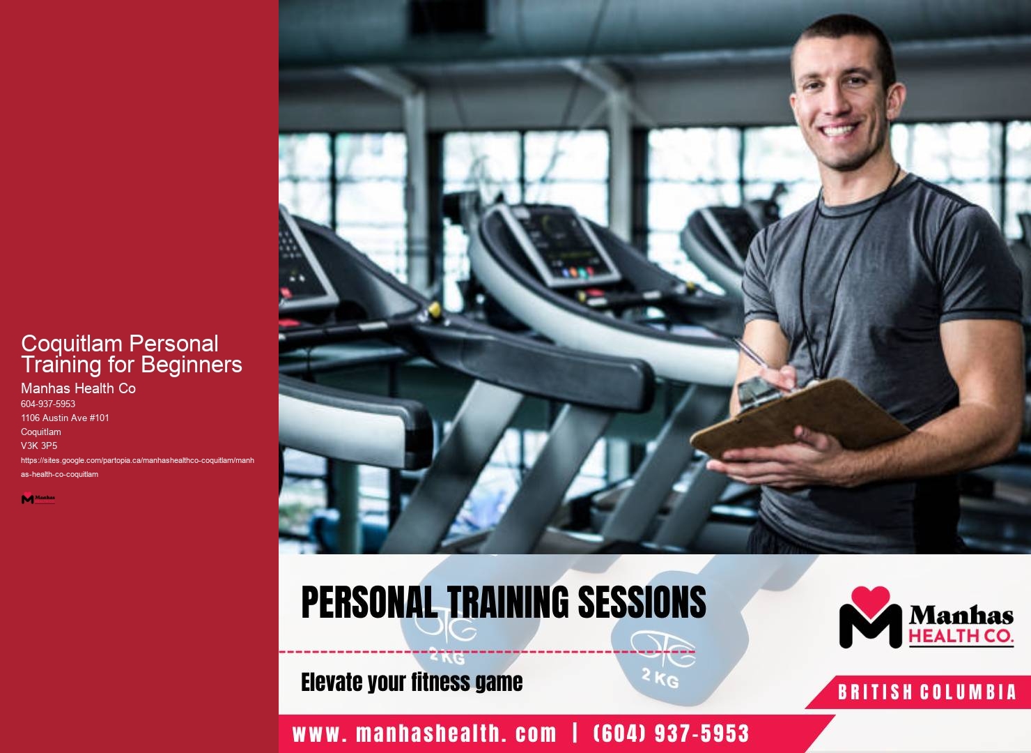 Personal Trainers for Balanced Nutrition Coquitlam Personal Training for Beginners