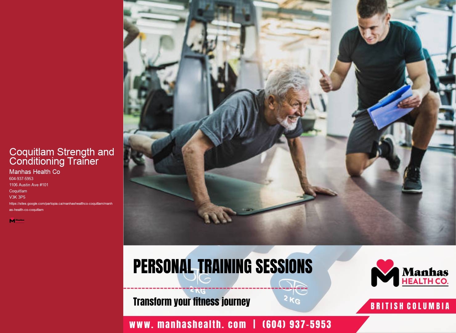 Personal Trainers for Endurance Training Coquitlam Strength and Conditioning Trainer