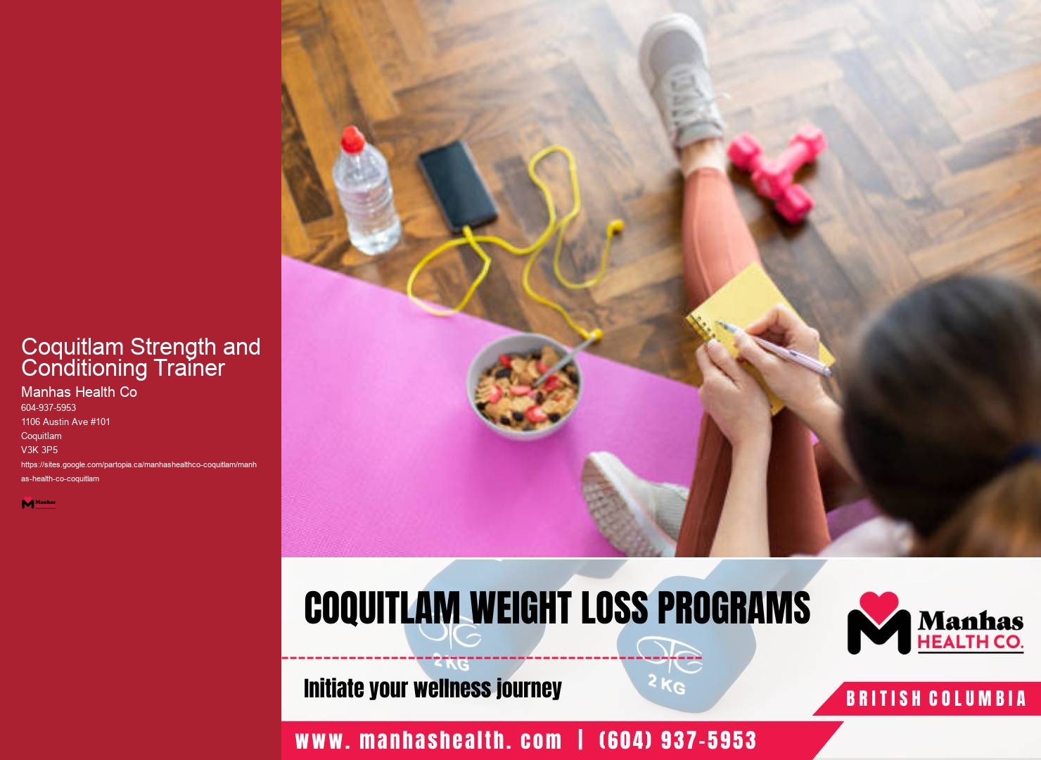Coquitlam Strength and Conditioning Trainer Fitness Coaching for Weight Gain