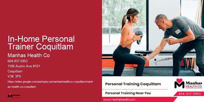 Personal Trainers for Toning and Sculpting In-Home Personal Trainer Coquitlam