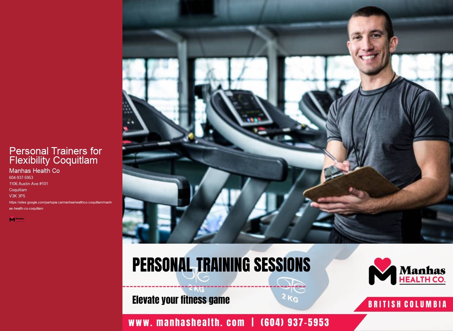 Personal Trainers for Flexibility Coquitlam Fitness Programs for Weight Loss