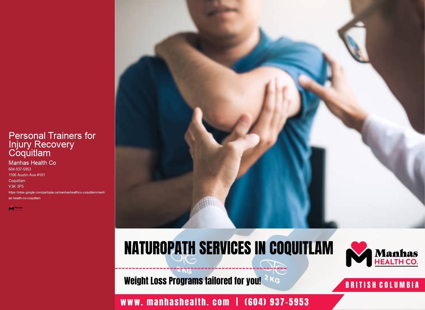 Personal Trainers with Experience in Rehabilitation Personal Trainers for Injury Recovery Coquitlam