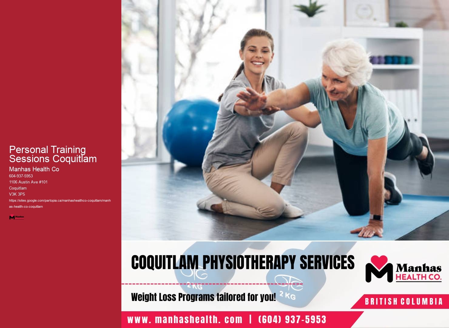 Personal Training Sessions Coquitlam Virtual Personal Training