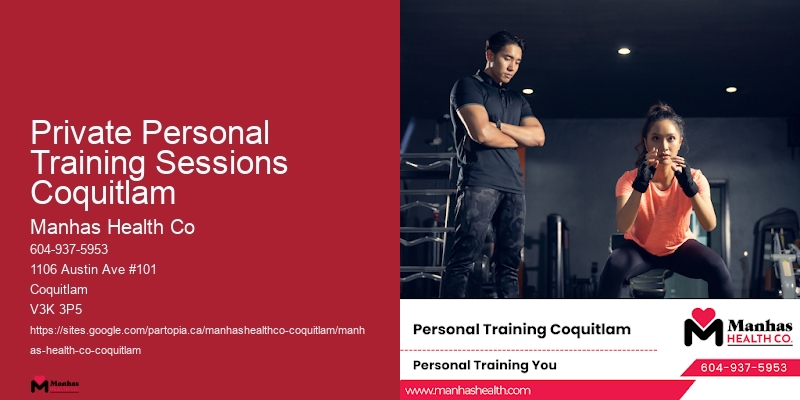 Private Personal Training Sessions Coquitlam Fitness Coach for Weight Gain