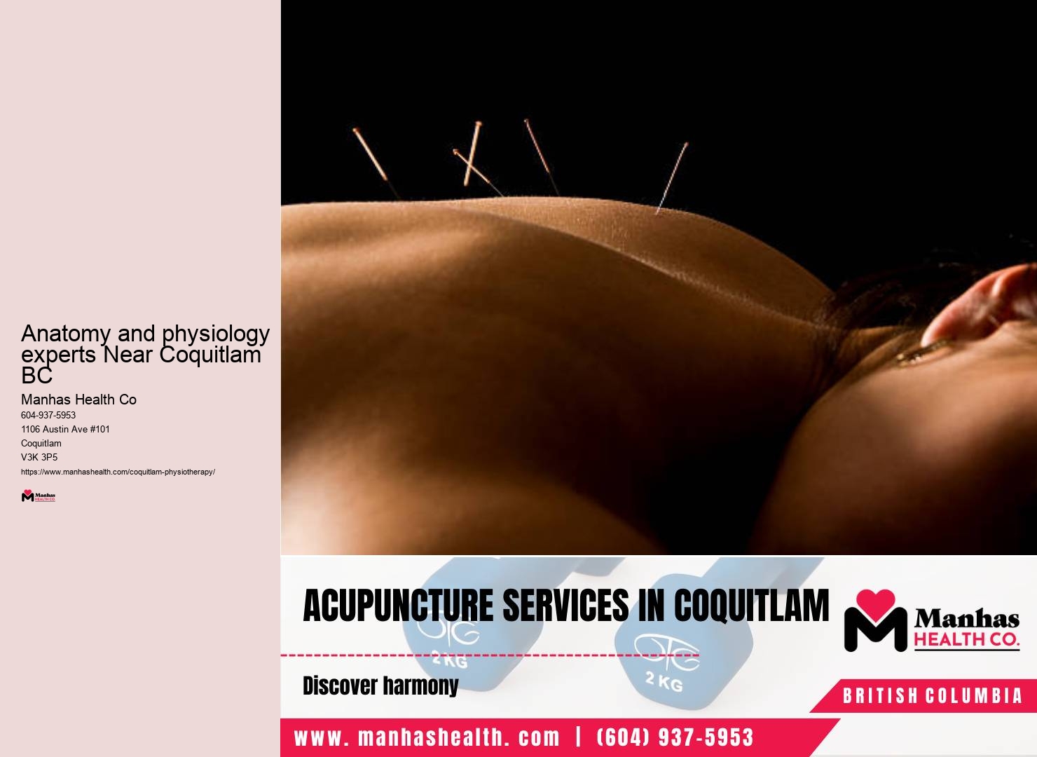 Specialized neck pain treatments near Coquitlam